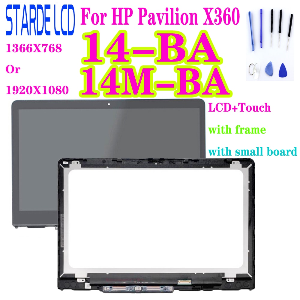 HP Pavilion X360 14-BA 14M-BA  LCD ÷, ġ..